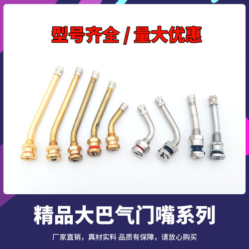 大巴客车轮胎真空胎充气嘴纯铜