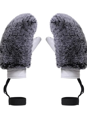 gsousnow滑雪手套男女专业加绒加厚保暖单双板冬防寒运动闷子手套