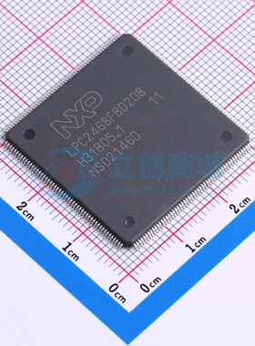 全新原装 LPC2468FBD208,551 LQFP-208(28x28) 单片机(MCU/MPU/SO