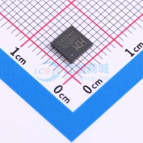 全新原装 CH334H QFN-28-EP(5x5) USB集线器