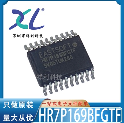 HR7P169BFGTF/TB HR7P169封装TSSOP-20【供应单片机】全新原装