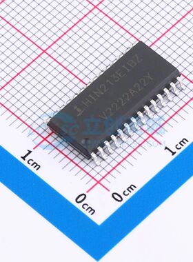 HIN213EIBZ HIN213EIBZ SOIC-28-300mil RS232芯片 全新原装