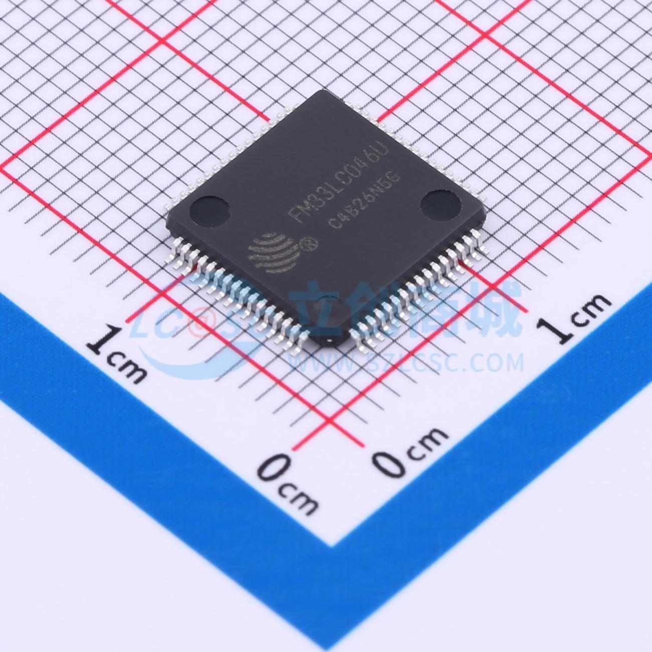 全新原装 FM33LC046U LQFP-64(10x10) 单片机(MCU/MPU/SOC) 正品