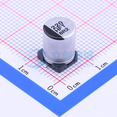 全新原装 EEEFT1H221GP SMD,D8xL10.2mm 贴片型铝电解电容 正品