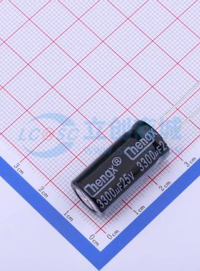 KM338M025J25RR0VH2FP0 插件,D13xL25mm 直插铝电解电容 全新原装