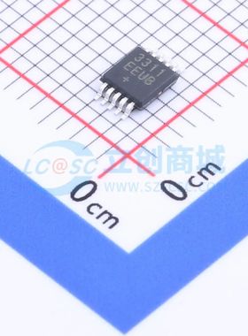 ±15kV ESD保护，460kbps，1μA RS-232兼容收发器 MAX3311EEUB+T