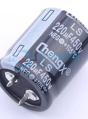 LS227M450O30RR0VH2SP0 插件,D25xL30mm 牛角型电解电容 全新原装