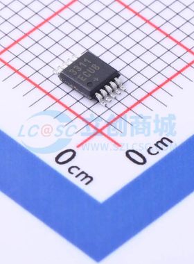 ±15kV ESD保护，460kbps，1μA RS-232兼容收发器 MAX3311ECUB+