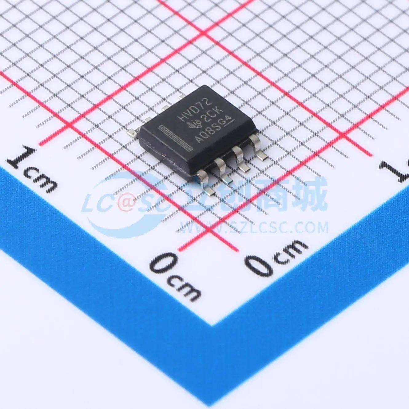 具有IECESD保护的SN65HVD7x3.3V电源RS-485 SN65HVD72D SOIC-8 RS
