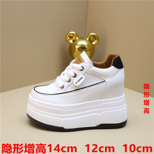 女10公分小码小白鞋女单鞋潮