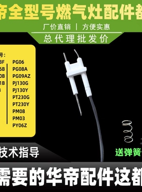 适用于华帝燃气灶B8413BF/i8H01B/BZ8416B点火针感应针打火针吸火