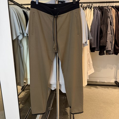 Theory美国直邮 男士运动慢跑休闲裤 松紧带小脚长裤