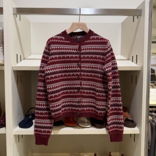 Loro 100%羊绒圆领毛衣 Piana诺悠翩雅女士羊绒针织开衫