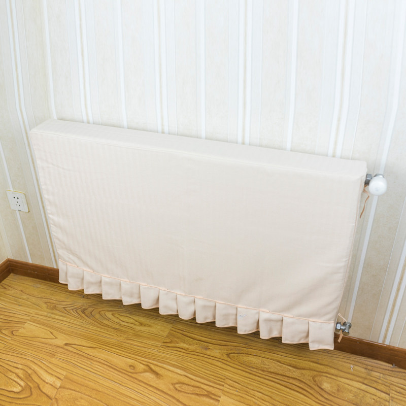 暖气片罩子布艺防尘罩田园老式全包暖气片罩装饰定制低价限量