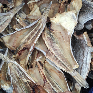 石斑鱼干大头鱼咸鱼干开片水产微咸鱼干北海特产海鲜干货渔民