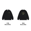 Front and Rear Models-Simple Flowers Black