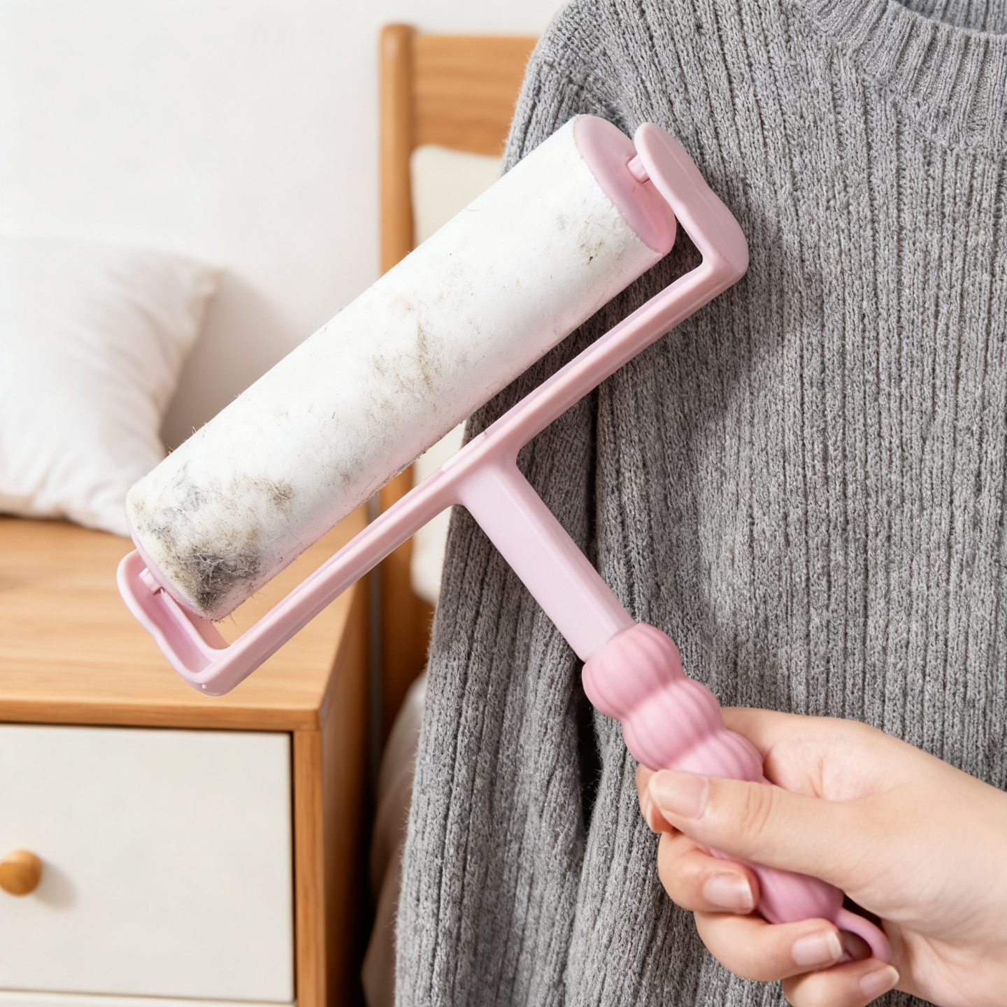 【马卡龙色】强力可撕式粘毛器