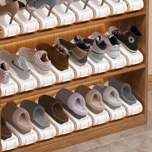 【鞋柜空间翻1倍】双层鞋托架