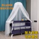 宫廷式 蒙古包全罩吊床圆1.2米 蚊帐1.5米专用吊顶落地帐婴儿罩新款