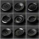 圆形黑色大衣纽扣男女西装 西服外套扣子衣服风衣上衣睡衣钮扣配件