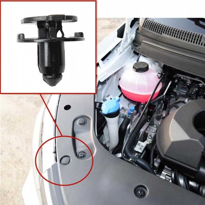 适配本田七代 八代思域 思铭 09-13款思铂睿 发动机盖板压条卡扣