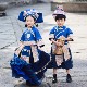 新款 少数民族儿童演出服三月三壮族少数民族苗族瑶族侗族彝族服装