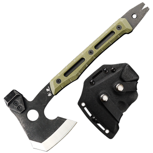 汉道战火破拆斧户外野营伐木斧木工劈柴砍木专用斧头消防应急斧