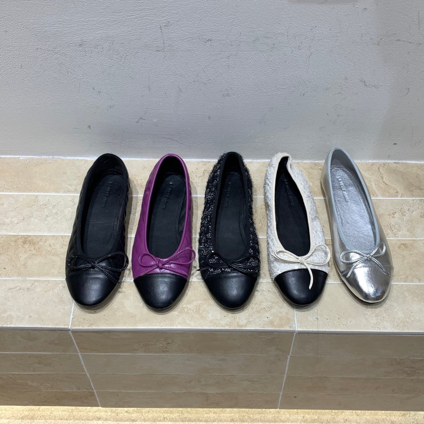 小香风温柔蝴蝶结气质平底单鞋2026新款圆头浅口法式菱格芭蕾舞鞋,女鞋,浅口单鞋,淘宝优惠券,粉丝福利购,淘宝优惠卷