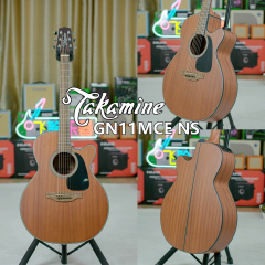 Takamine GN11MCE 电箱缺角民谣吉他 桃花心木