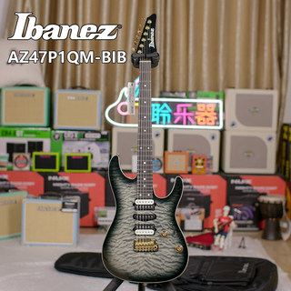 飞聆乐器依班娜 Ibanez AZ47P1QM-BIB  印尼产电吉他带包