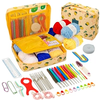 Желтый крючок для вязания, комплект