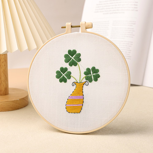 儿童款刺绣材料包含教学简单