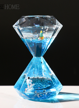 网红创意沙漏油漏摆件流沙解压儿童桌面装饰品送男女小孩生日礼物