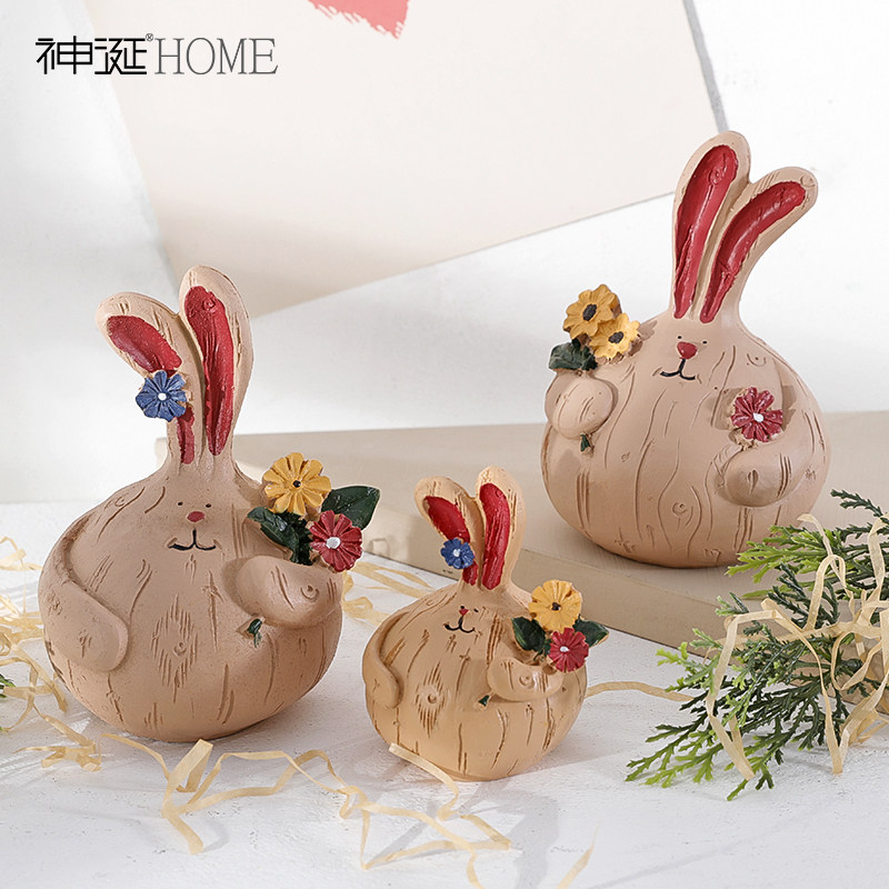 đồ trang trí bằng gỗ đẹp Nhà Sáng Tạo Thỏ Béo Dễ Thương Vật Trang Trí Phòng Khách Trong Nhà Phòng Ngủ Để Bàn Đồ Trang Trí Đồ Trang Trí Nhỏ Đồ Trang Trí Phòng 	đồ gỗ trang trí đẹp	 	đồ trang trí phòng khách bằng gỗ	