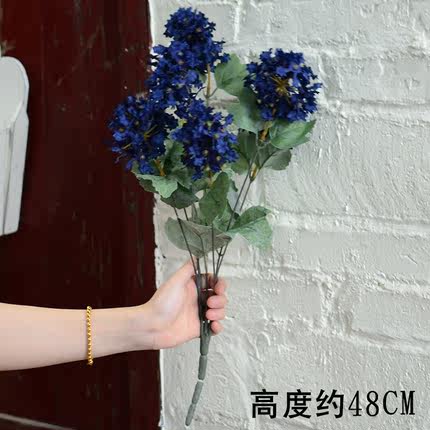 田园乡村绢花假花仿真花艺美式家居客厅房间餐桌装饰花插花束摆件