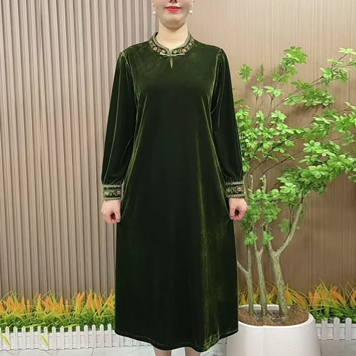 法式复古气质高级感连衣裙高端女