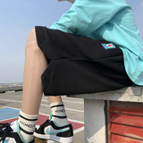 推荐！2026夏季新款华夫格开衩标短裤XZ604-KP72-P30控39，男装牛仔裤，星座604