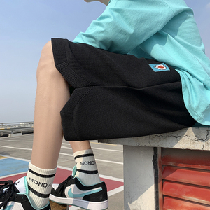 推荐！2026夏季新款华夫格开衩标短裤 XZ604-KP72-P30控39图片