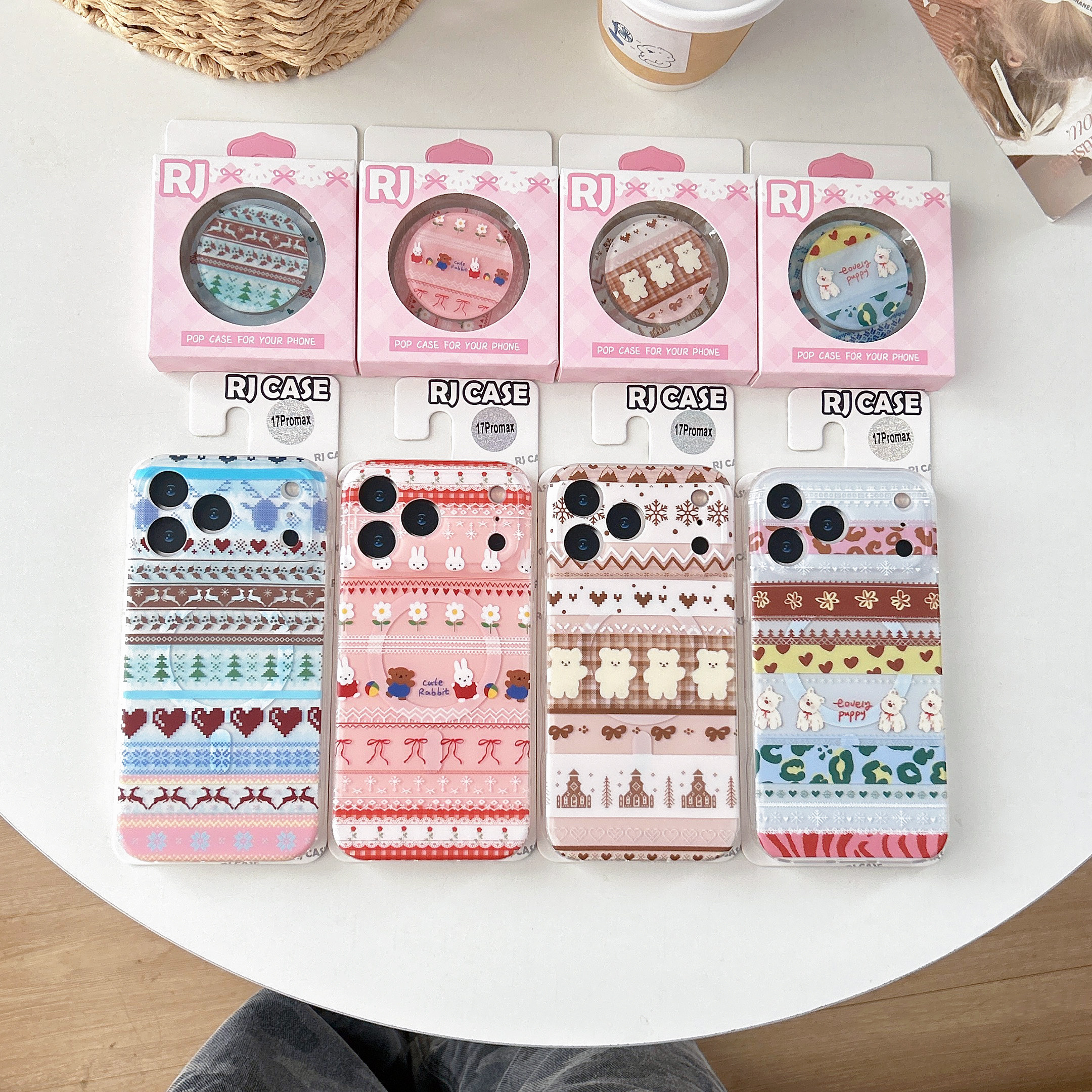 双层IMD磨砂肤感防指纹适用iphone苹果17promax像框精孔16pro轻薄15包拍照键一体复古费尔岛秋冬磁吸款手机壳,3C数码配件,手机保护套/壳,淘宝优惠券,粉丝福利购,淘宝优惠卷