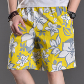 薄款 肥佬中裤 运动裤 沙滩裤 夏季 男五分裤 衩新疆棉大码 宽松休闲短裤