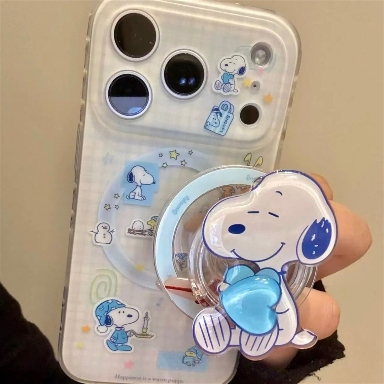 ins雪人蓝棉帽史努比磁吸壳适用苹果17promax手机壳新款iPhone17pro卡通16创意15pm全包防摔14plus保护套新年,3C数码配件,手机保护套/壳,淘宝优惠券,粉丝福利购,淘宝优惠卷