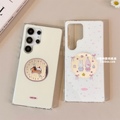 简约硅胶软壳s23全包防摔s24ultra高级感保护套苹果17pm女款 ins韩潮磨砂镜面适用三星s25ultra手机壳新款 s24