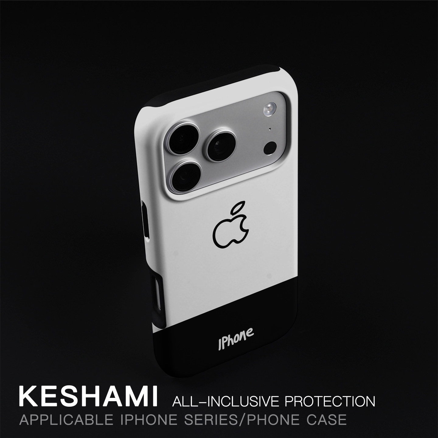 keshami适用苹果17promax/16pro手机壳带磁吸全包防摔新款磨砂硬壳潮男女15pro/14pro/13一代苹果线条,3C数码配件,手机保护套/壳,淘宝优惠券,粉丝福利购,淘宝优惠卷