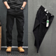 直筒复古黑色弹力休闲长裤 高端美式 春秋2025新款 修身 男士 牛仔裤
