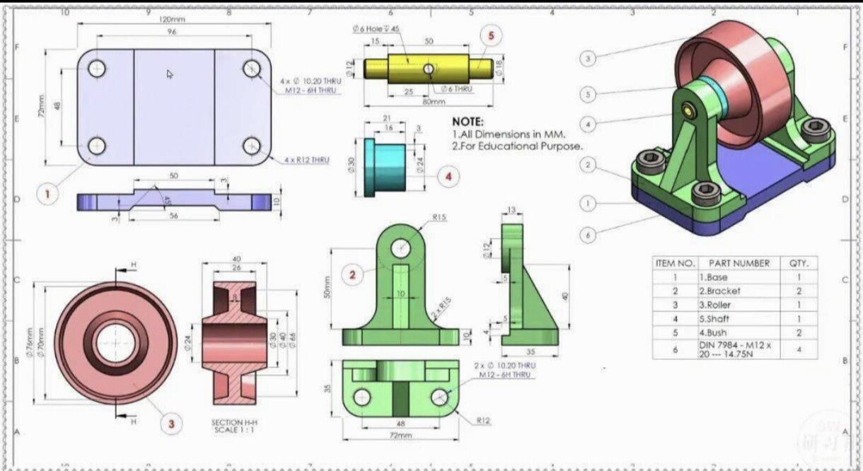 3d图纸机械设计三维模型机械零件机械结构机械图纸机械