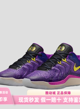 Nike KD 17 篮球鞋 缓震防滑耐磨 国内版/紫色  FJ9488-400