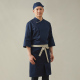 烤肉店寿司料理厨师服面馆餐厅服务员工作服 日式 新款 日料店工作装