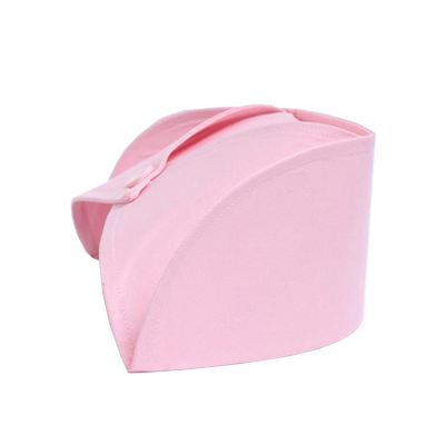 范妮采斯纯白色柔软抗皱护士帽