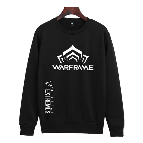 星际战甲warframe圆领卫衣 游戏周边青少年秋冬套头长袖衣服加绒