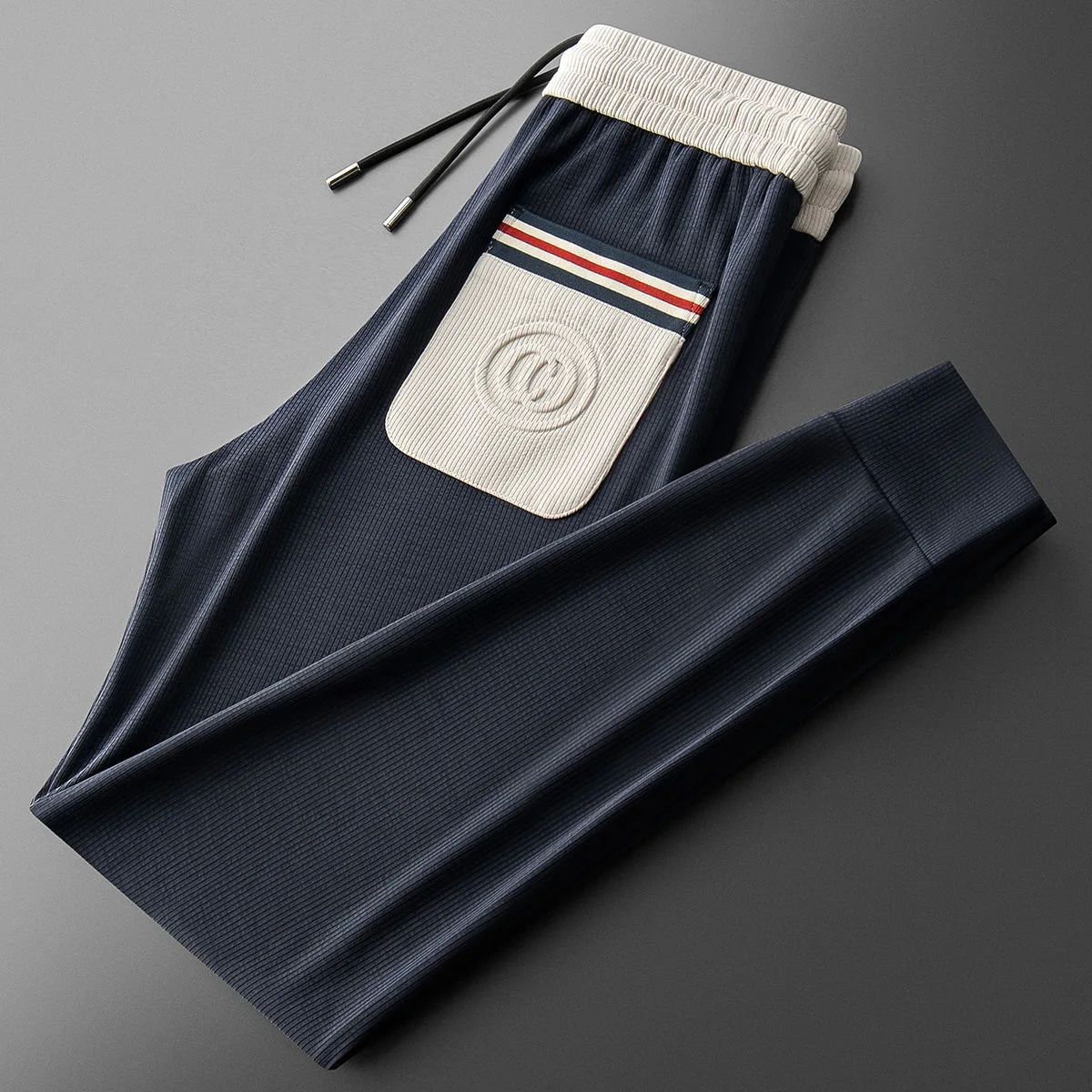 High grade smooth and soft ice silk Modal casual pants men's